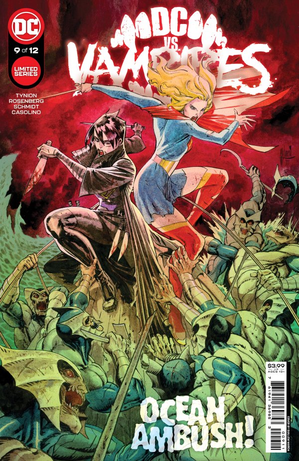 DC vs. Vampires #9 Cover A Guillem March Variant