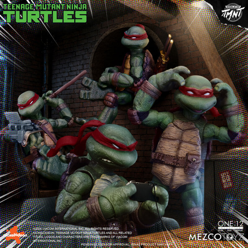 (Pre-Order) Teenage Mutant Ninja Turtles Boxed Set