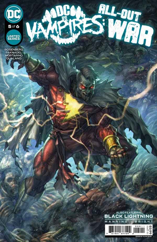DC vs. Vampires: All-Out War #5 Cover A Alan Quah Variant