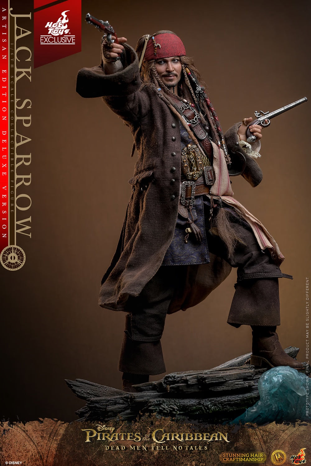 JACK SPARROW Sixth Scale Figure by Hot Toys