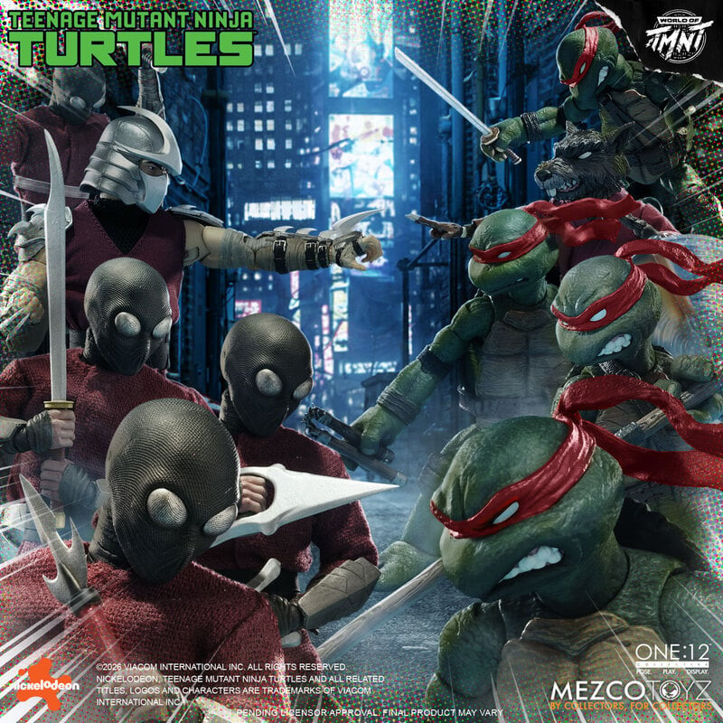 (Pre-Order) Teenage Mutant Ninja Turtles Boxed Set