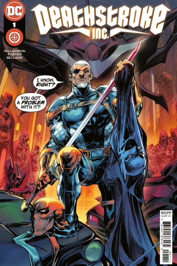 Deathstroke Inc. #1 Cover A Porter & Hi-Fi variant