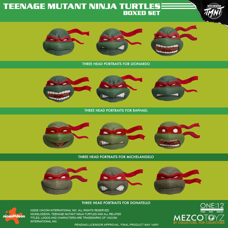 (Pre-Order) Teenage Mutant Ninja Turtles Boxed Set