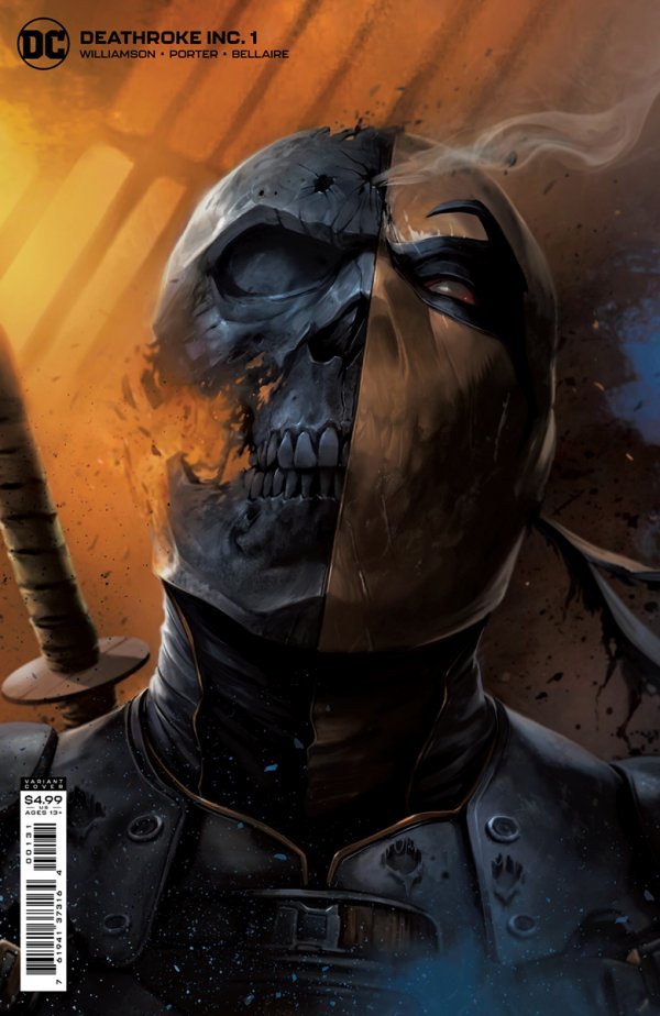 Deathstroke Inc. #1 Cover B Francesco Mattina Variant