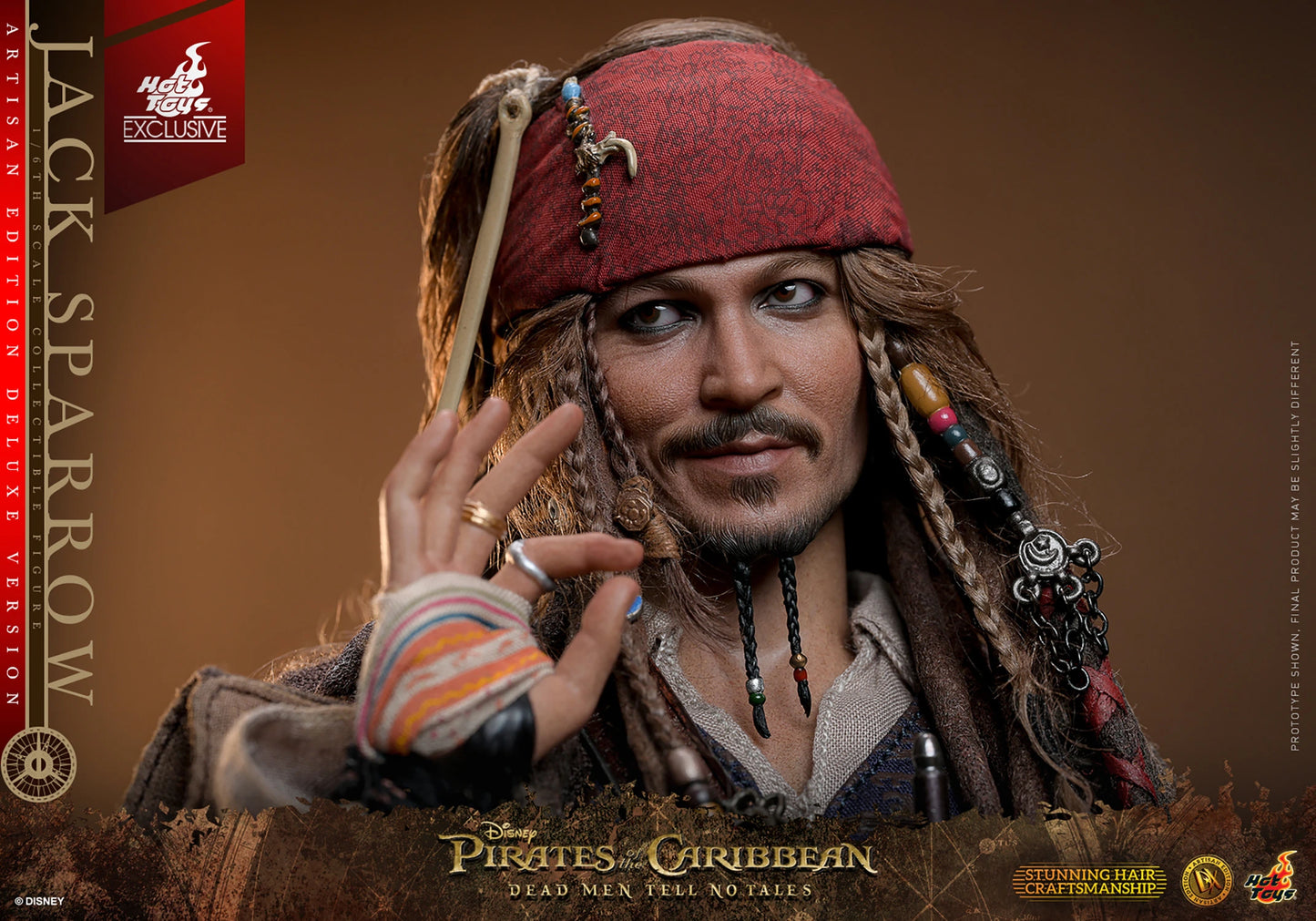 JACK SPARROW Sixth Scale Figure by Hot Toys