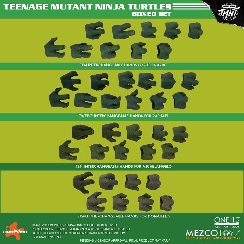 (Pre-Order) Teenage Mutant Ninja Turtles Boxed Set