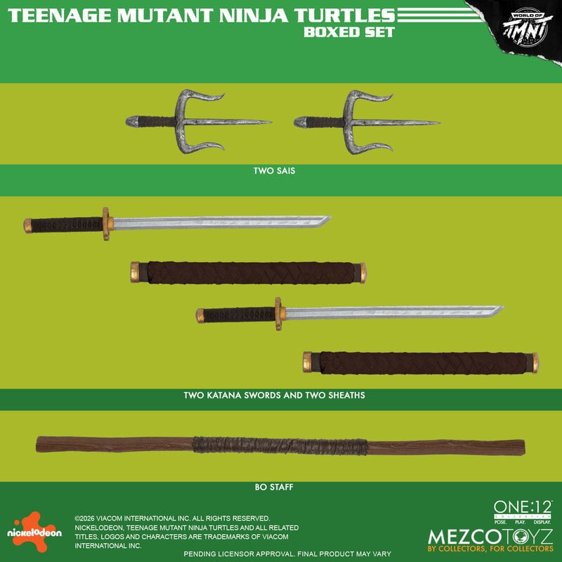 (Pre-Order) Teenage Mutant Ninja Turtles Boxed Set