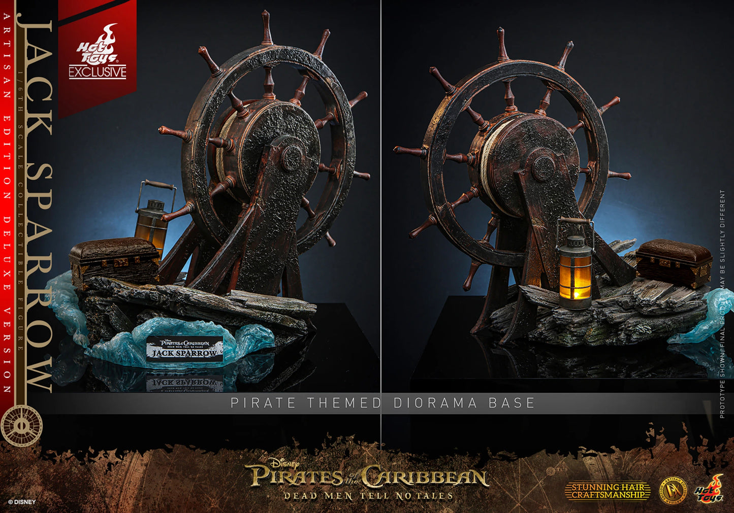JACK SPARROW Sixth Scale Figure by Hot Toys