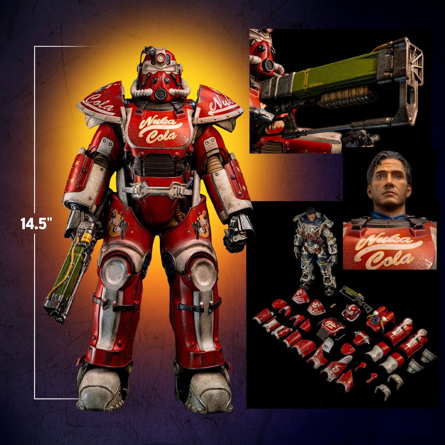 FALLOUT T-51 NUKA COLA POWER ARMOR By Threezero