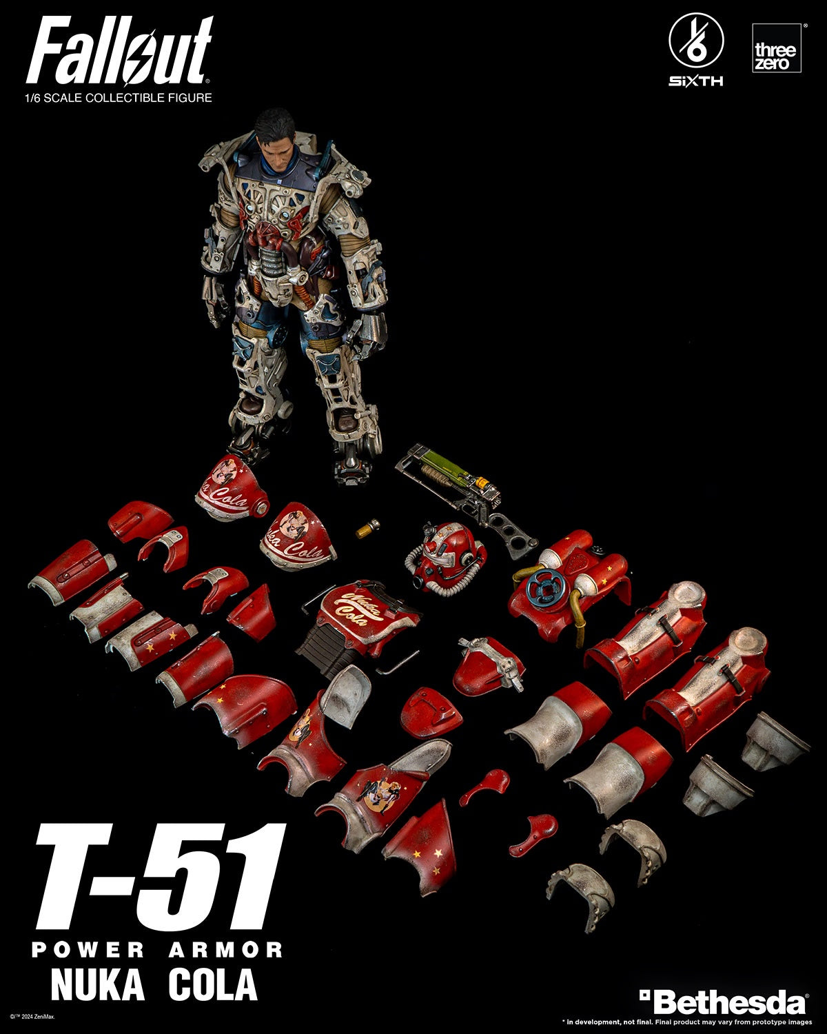 FALLOUT T-51 NUKA COLA POWER ARMOR By Threezero