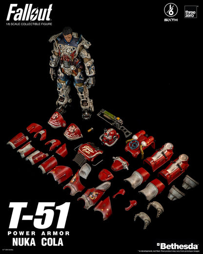 FALLOUT T-51 NUKA COLA POWER ARMOR By Threezero