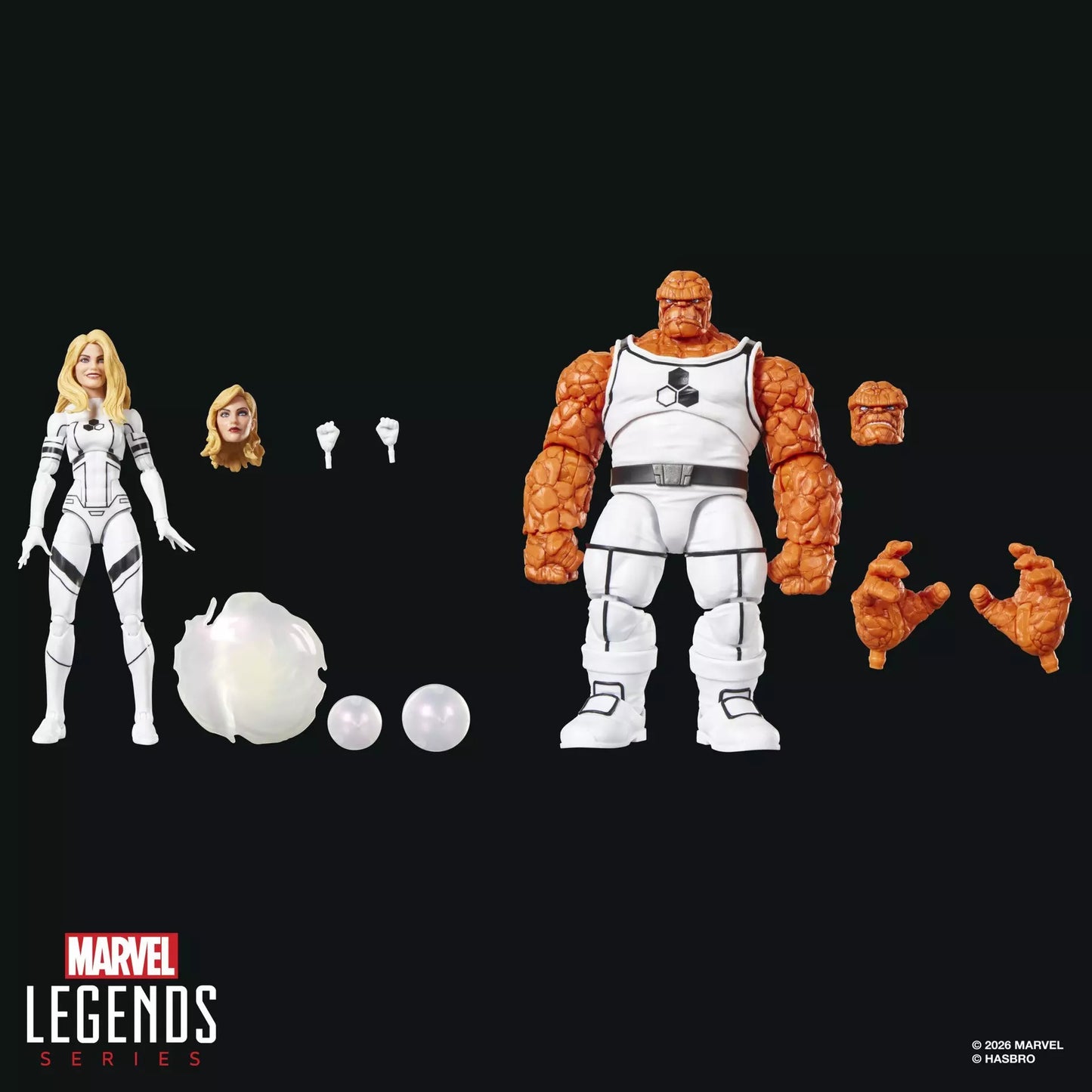 Marvel Legends Series Future Foundation Marvel's The Thing & Marvel's Invisible Woman