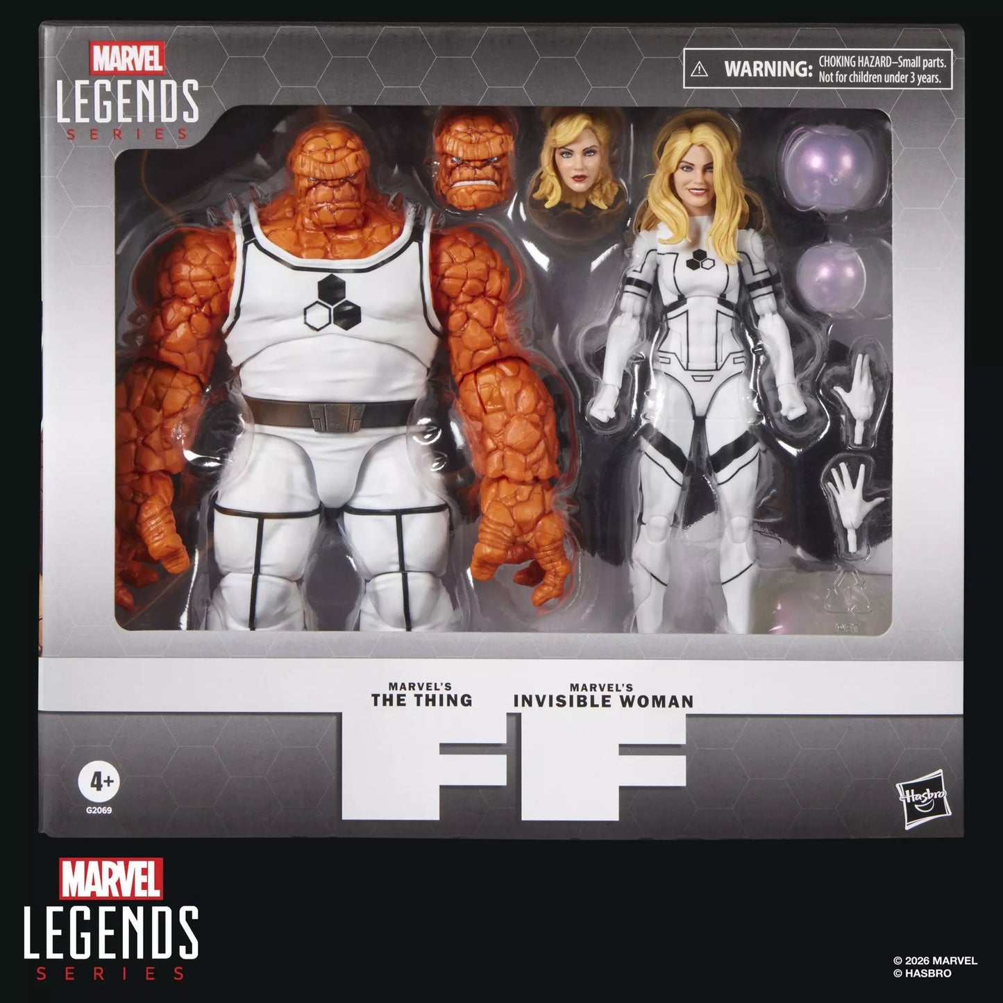 Marvel Legends Series Future Foundation Marvel's The Thing & Marvel's Invisible Woman