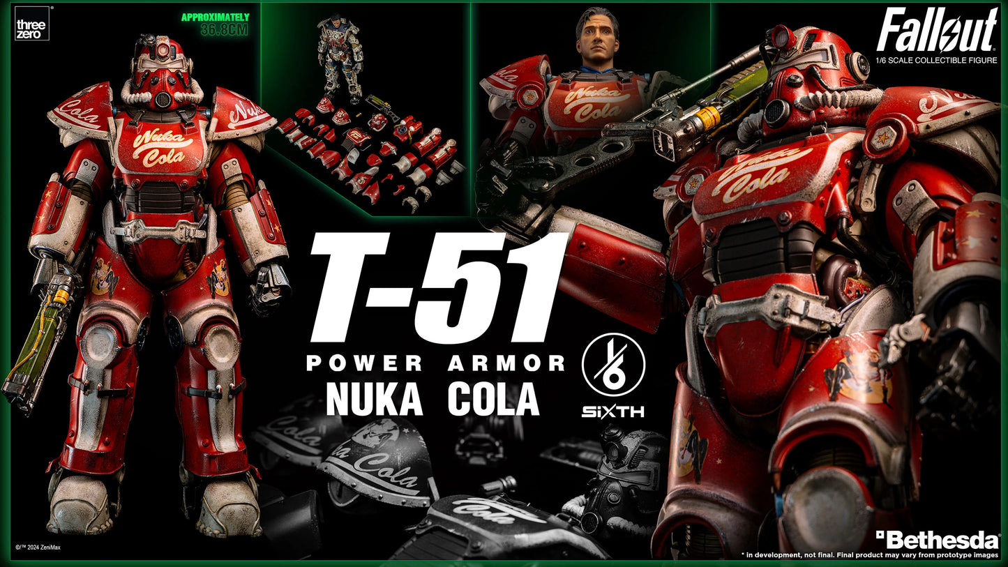 FALLOUT T-51 NUKA COLA POWER ARMOR By Threezero