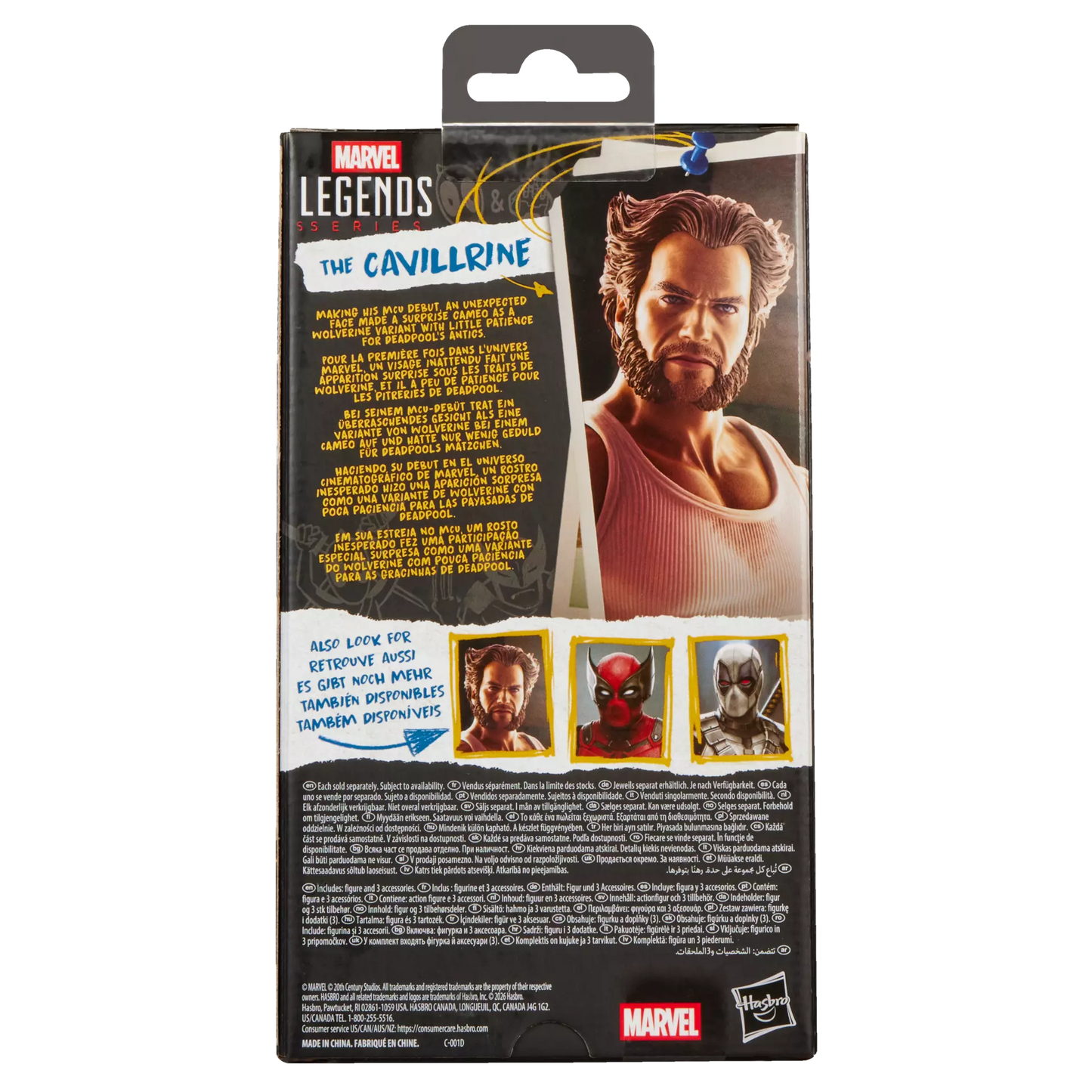 (Pre-Order) Marvel Legends Series The Cavillrine, Marvel Studios' Deadpool & Wolverine