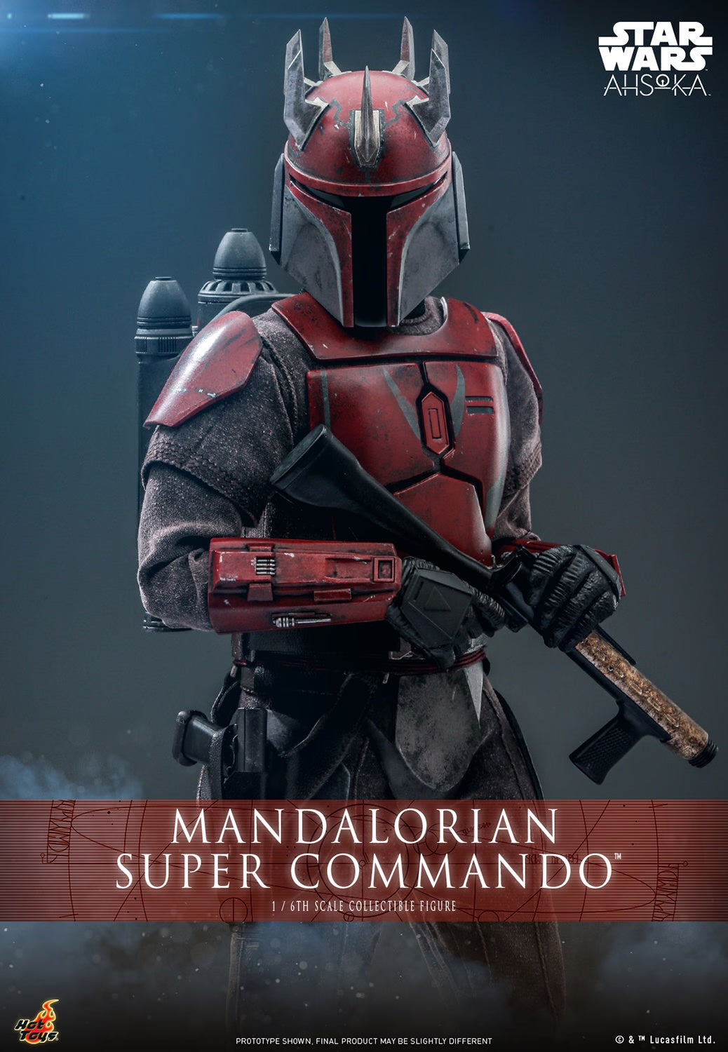 STAR WARS: MANDALORIAN SUPER COMMANDO CAPTAIN by Hottoys