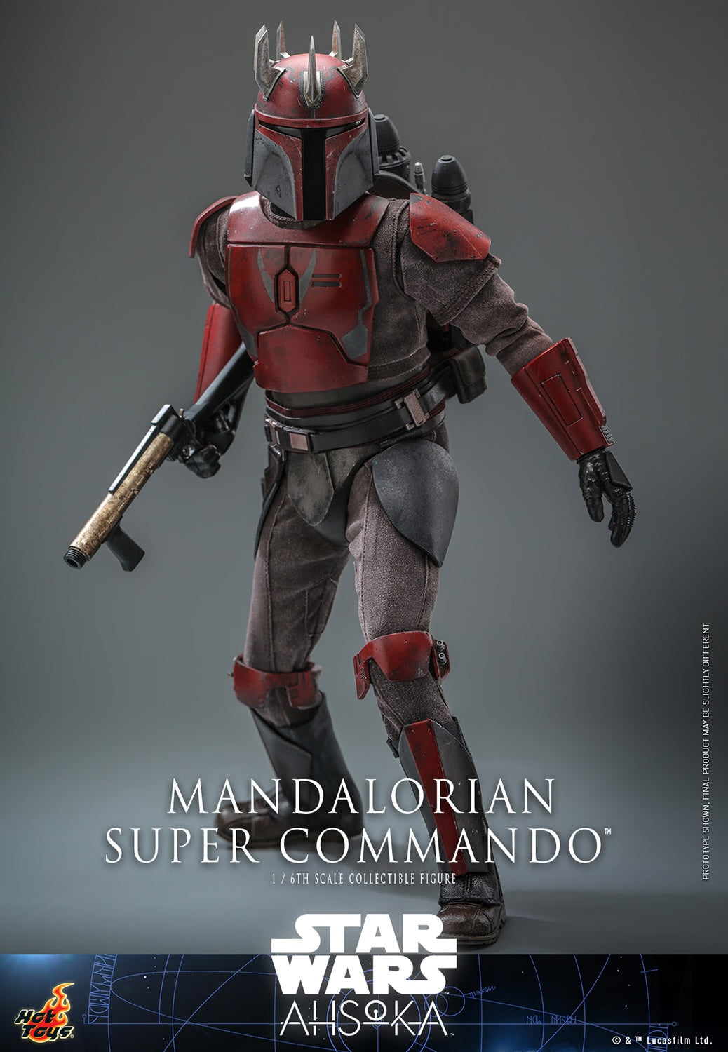 STAR WARS: MANDALORIAN SUPER COMMANDO CAPTAIN by Hottoys
