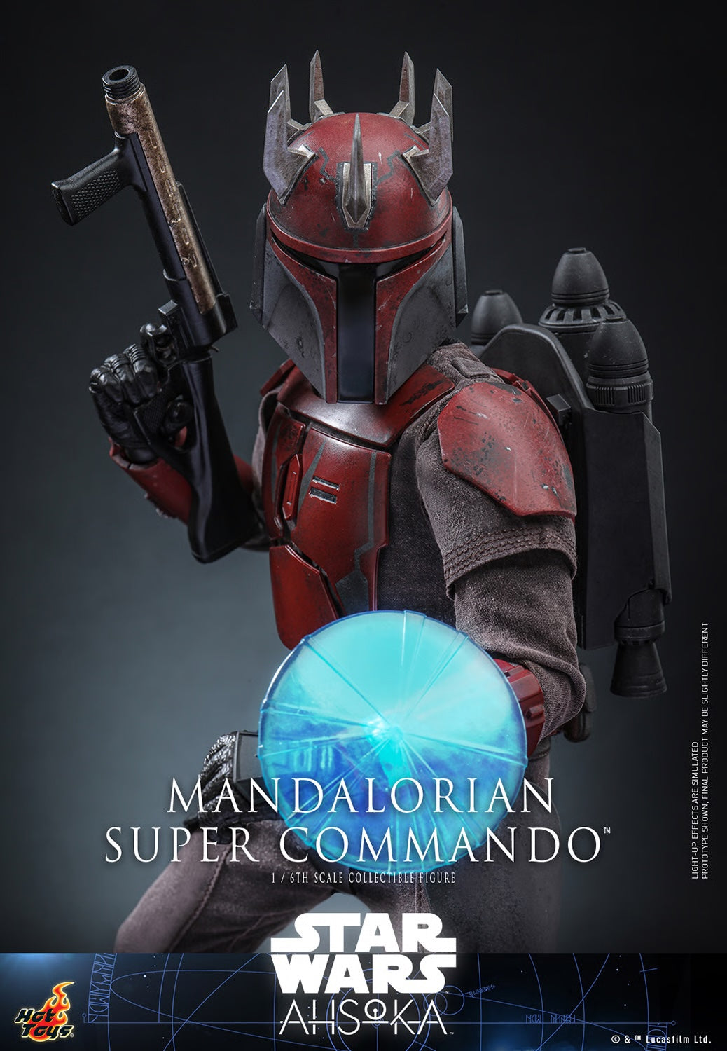 STAR WARS: MANDALORIAN SUPER COMMANDO CAPTAIN by Hottoys