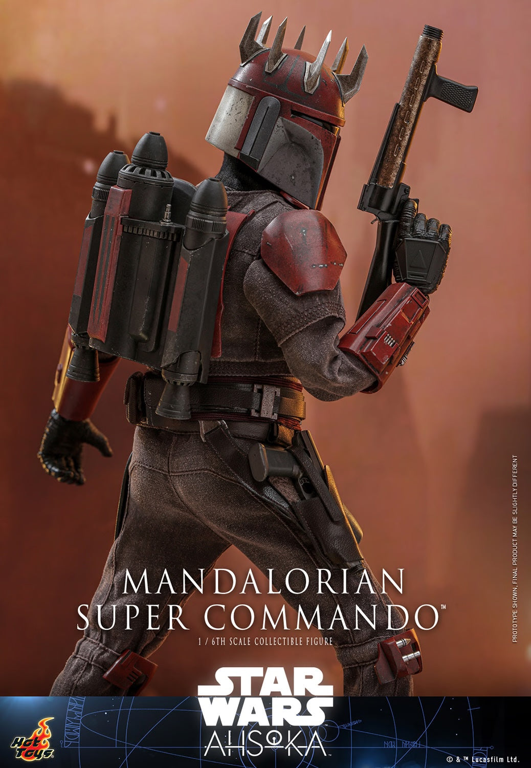 STAR WARS: MANDALORIAN SUPER COMMANDO CAPTAIN by Hottoys
