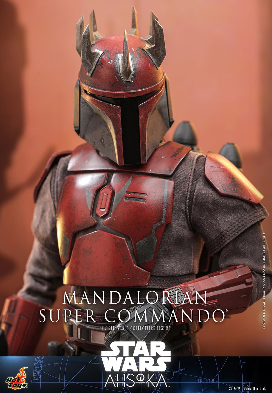 STAR WARS: MANDALORIAN SUPER COMMANDO CAPTAIN by Hottoys