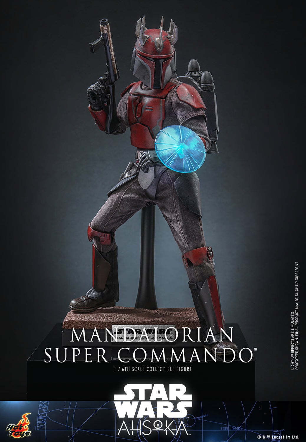 STAR WARS: MANDALORIAN SUPER COMMANDO CAPTAIN by Hottoys