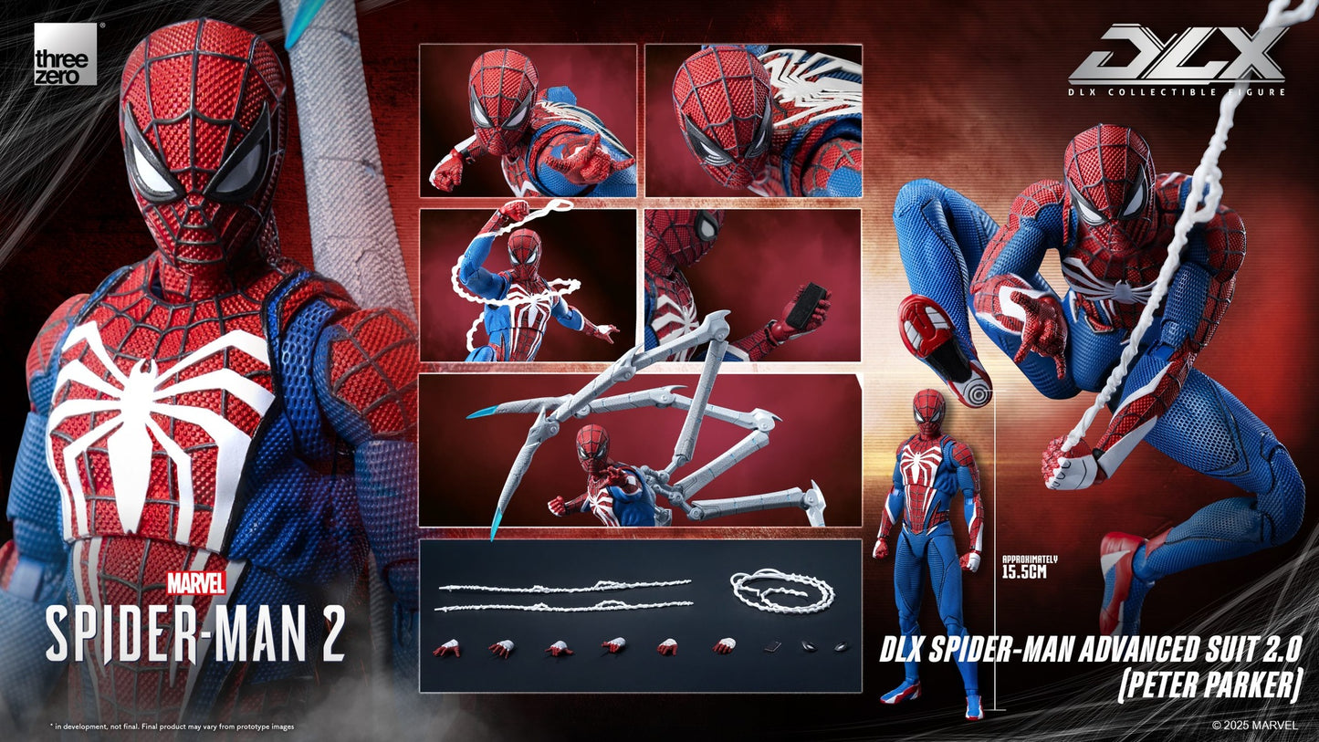 (Pre-Order) Marvel's Spider-Man 2 DLX Spider-Man Advanced Suit 2.0 (Peter Parker)