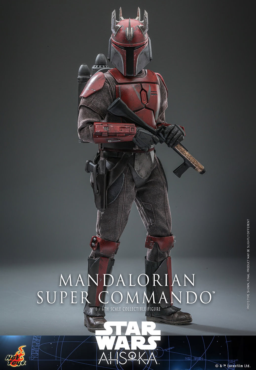 STAR WARS: MANDALORIAN SUPER COMMANDO CAPTAIN by Hottoys