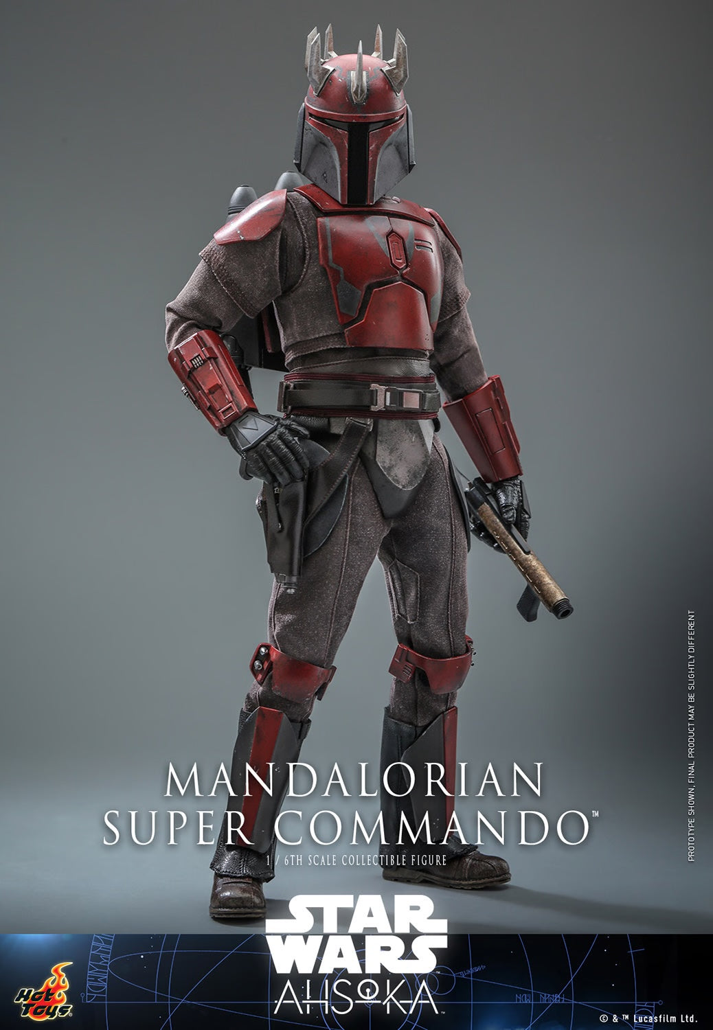 STAR WARS: MANDALORIAN SUPER COMMANDO CAPTAIN by Hottoys