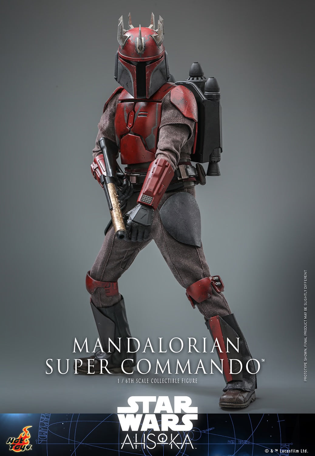 STAR WARS: MANDALORIAN SUPER COMMANDO CAPTAIN by Hottoys
