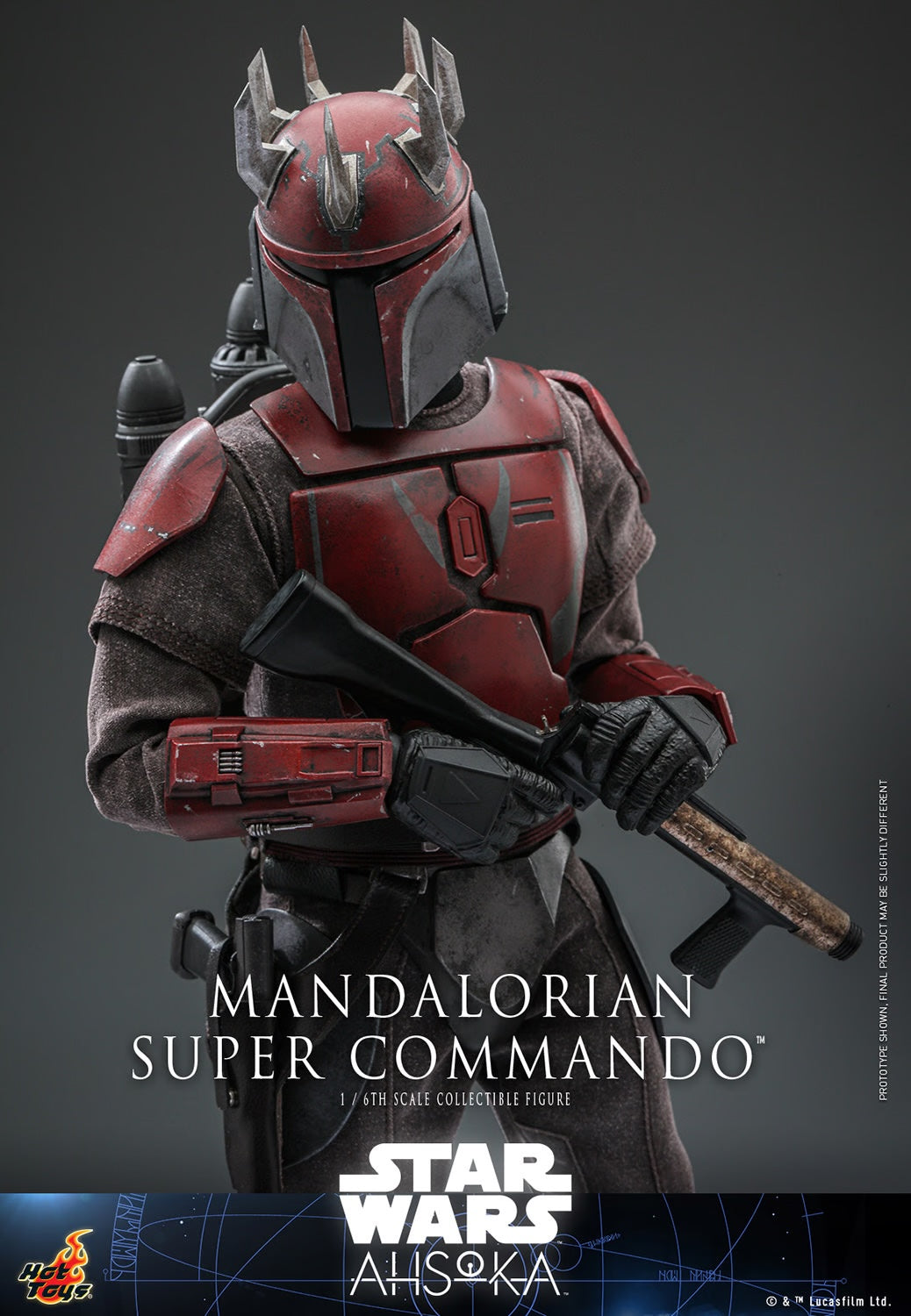 STAR WARS: MANDALORIAN SUPER COMMANDO CAPTAIN by Hottoys