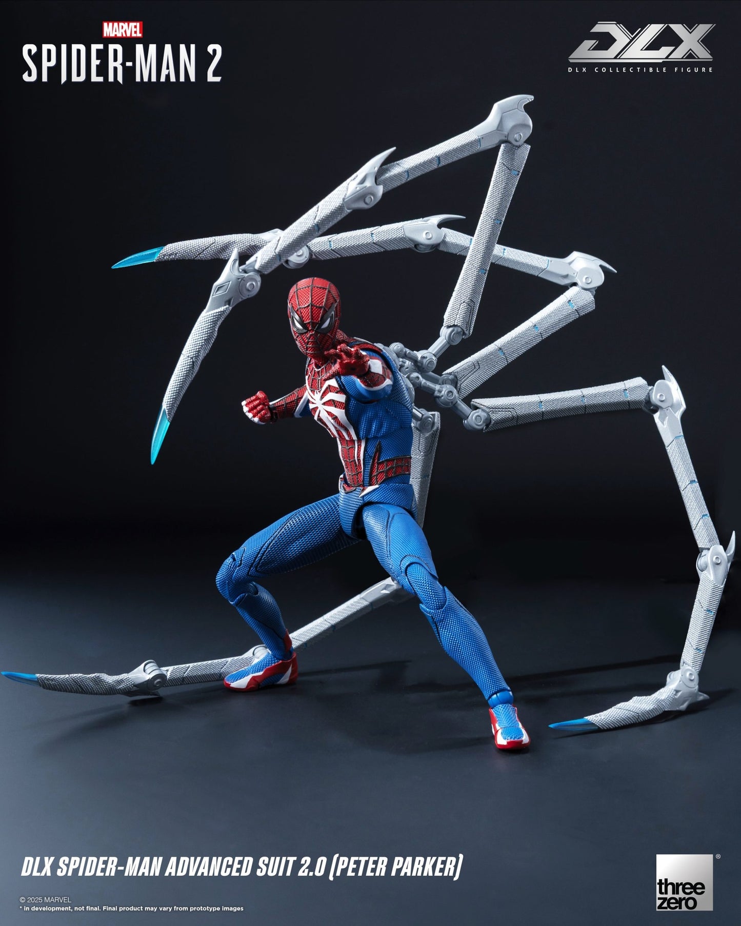 (Pre-Order) Marvel's Spider-Man 2 DLX Spider-Man Advanced Suit 2.0 (Peter Parker)