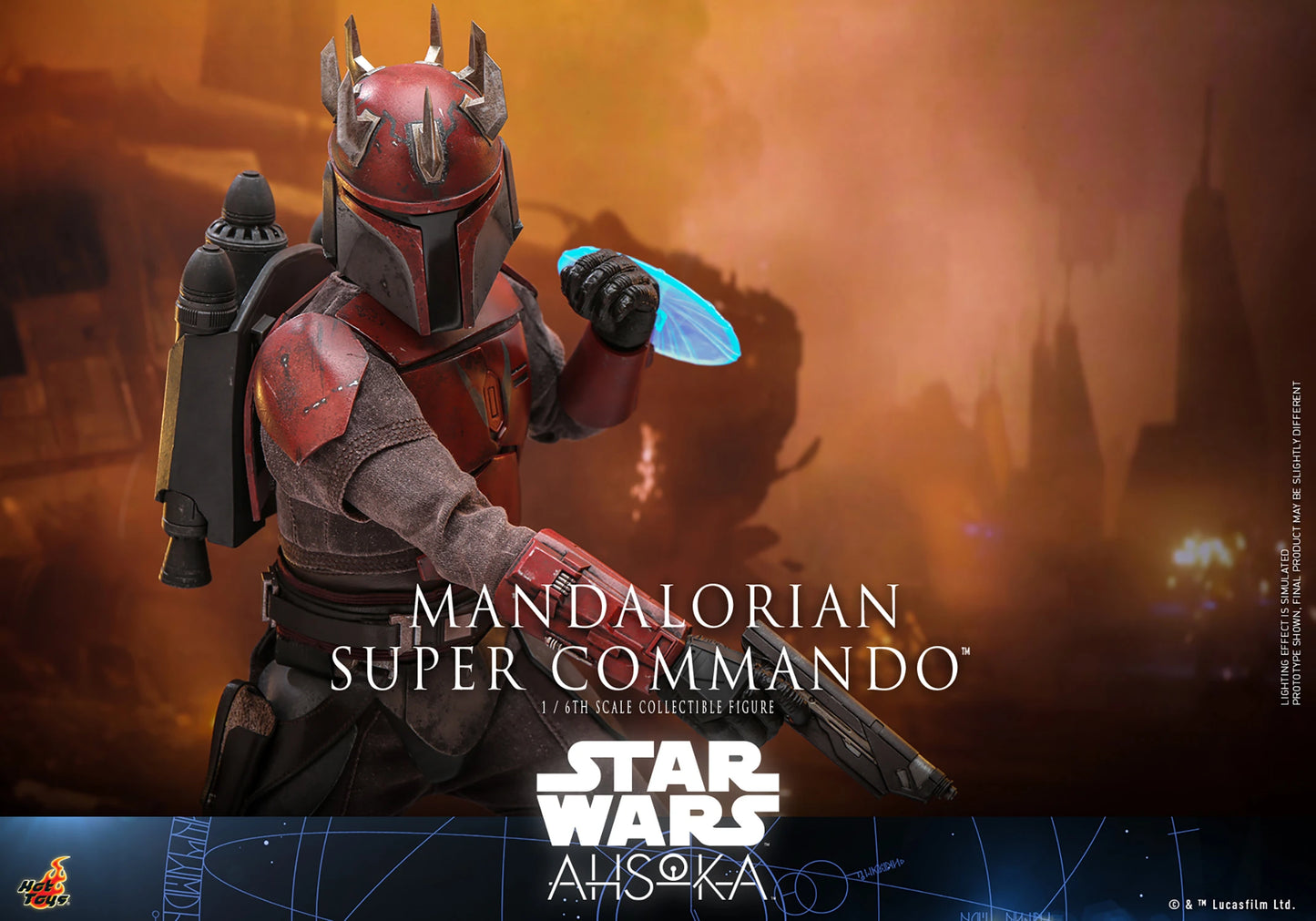 STAR WARS: MANDALORIAN SUPER COMMANDO CAPTAIN by Hottoys