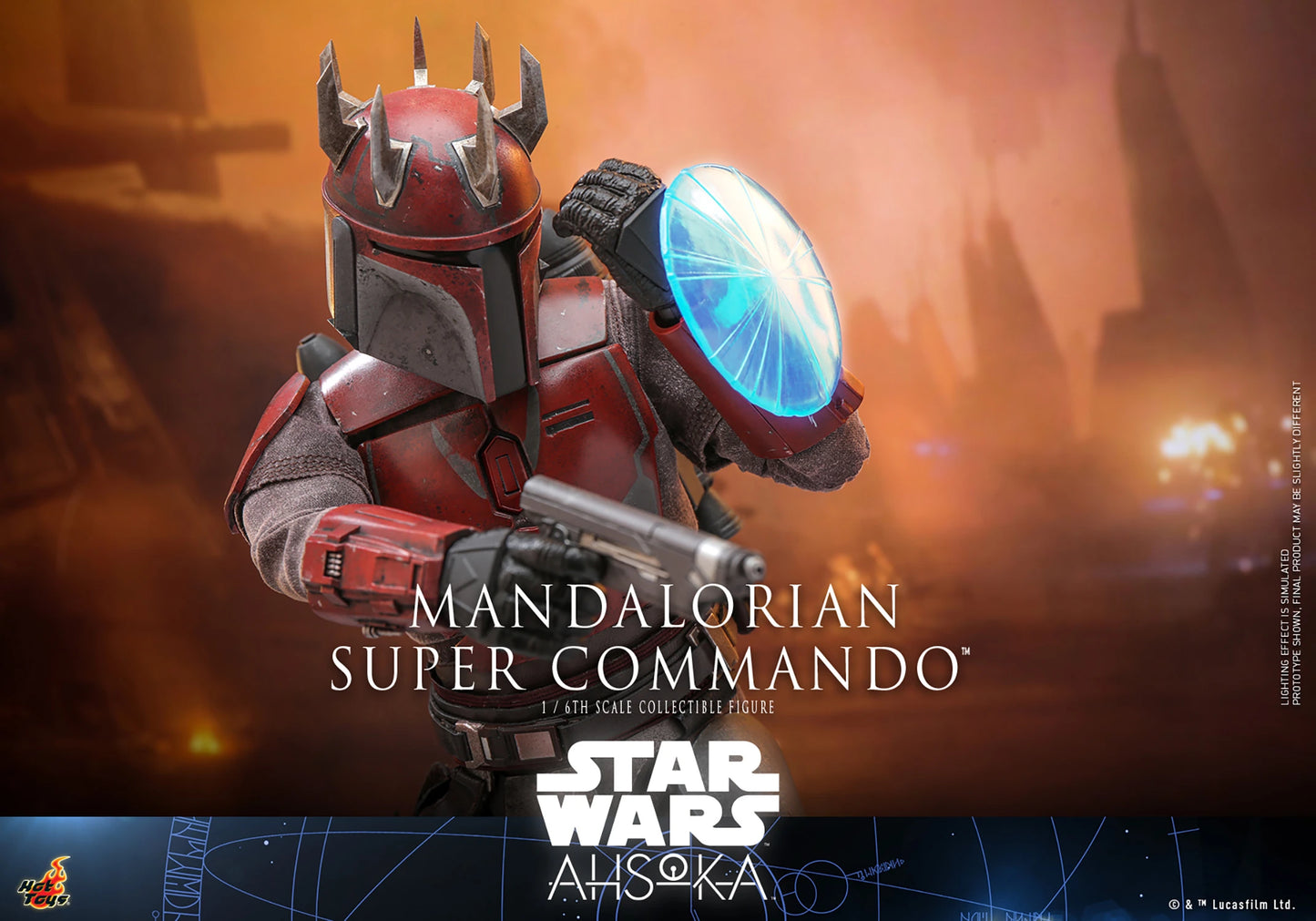 STAR WARS: MANDALORIAN SUPER COMMANDO CAPTAIN by Hottoys