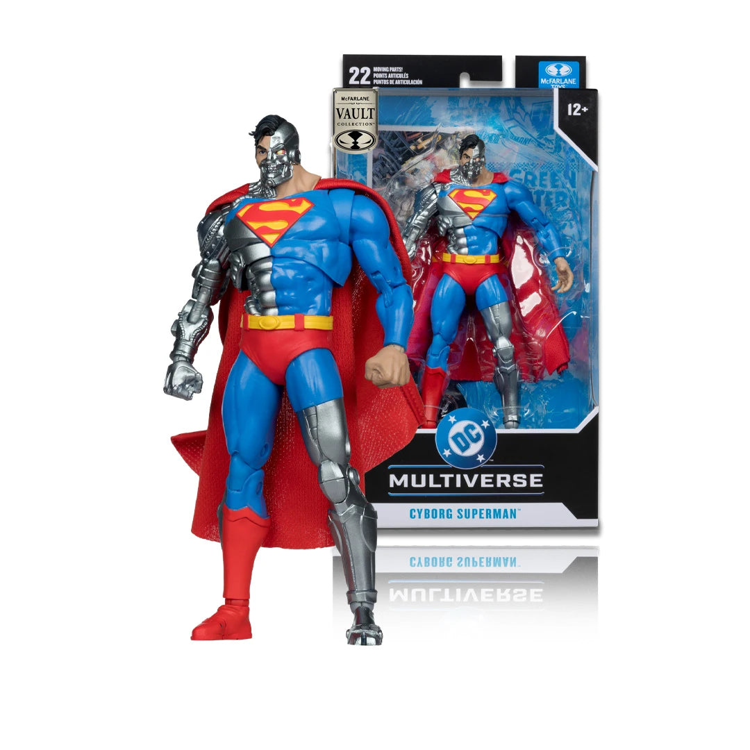 (Pre-Order) Cyborg Superman (Revenge of the Green Lanterns) McFarlane Vault Collection 7" Figure