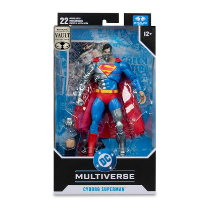 (Pre-Order) Cyborg Superman (Revenge of the Green Lanterns) McFarlane Vault Collection 7" Figure