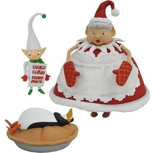 Nightmare Before Christmas Select Series 10 Mrs. Claus and Choir Elf Action Figure 2-Pack