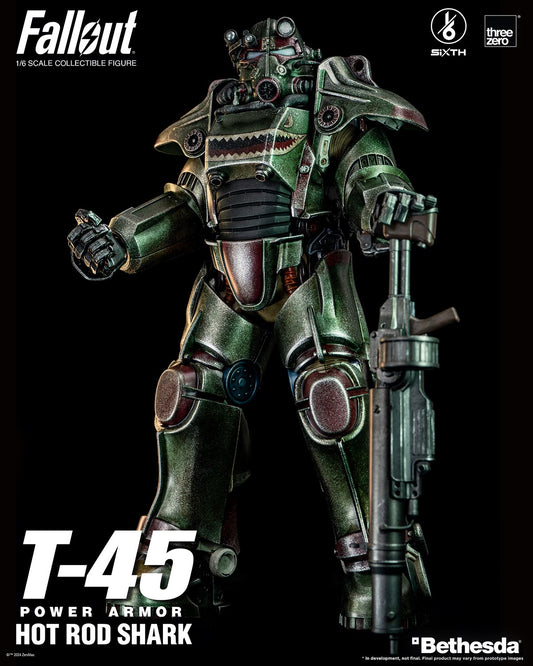 FALLOUT 1/6 T-45 HOT ROD SHARK POWER ARMOR by Threezero