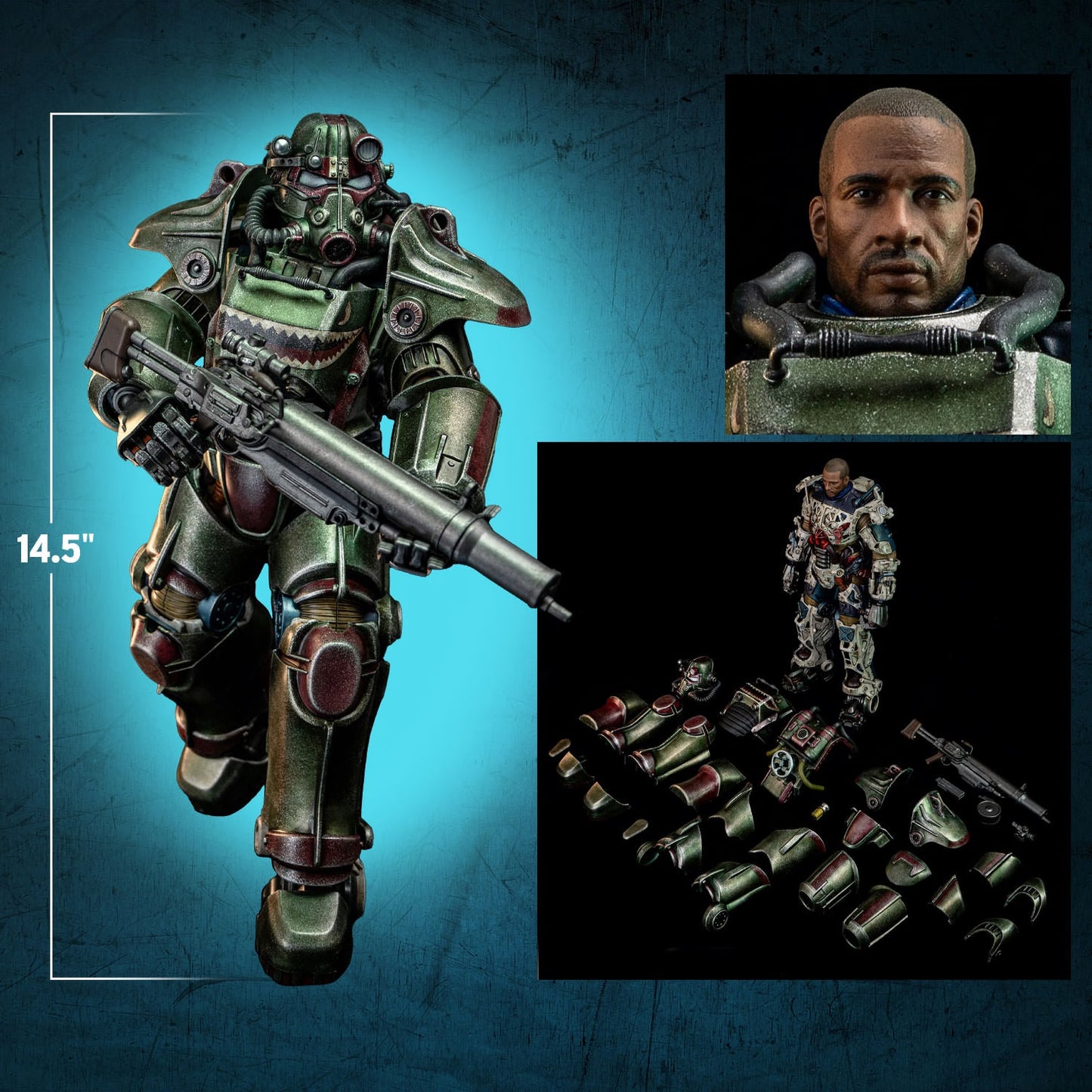 FALLOUT 1/6 T-45 HOT ROD SHARK POWER ARMOR by Threezero