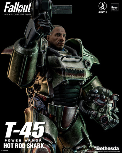 FALLOUT 1/6 T-45 HOT ROD SHARK POWER ARMOR by Threezero