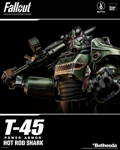 FALLOUT 1/6 T-45 HOT ROD SHARK POWER ARMOR by Threezero
