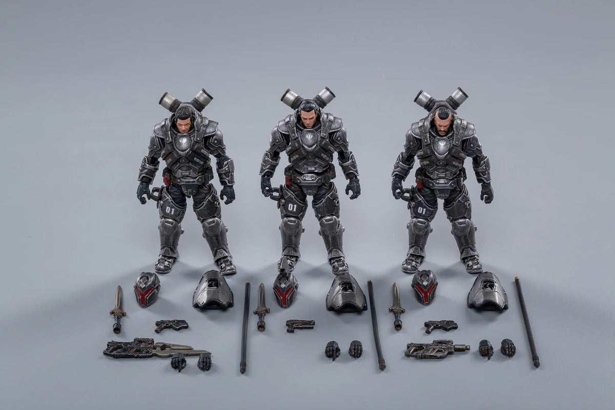Joy Toy 1st Legion Steel Spear 1/18 action figure 3 pack