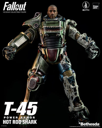 FALLOUT 1/6 T-45 HOT ROD SHARK POWER ARMOR by Threezero