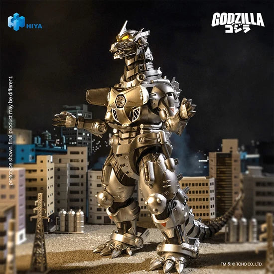 (Pre-Order) HIYA Exquisite Basic Series None Scale 7.7 Inch GODZILLA AGAINST MECHAGODZILLA Mechagodzilla MFS-3 Action Figure