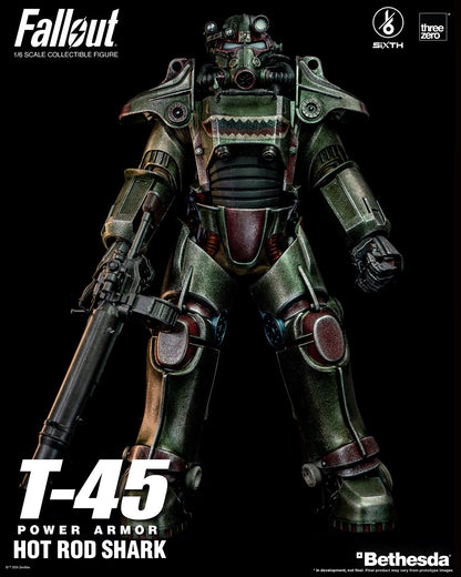 FALLOUT 1/6 T-45 HOT ROD SHARK POWER ARMOR by Threezero