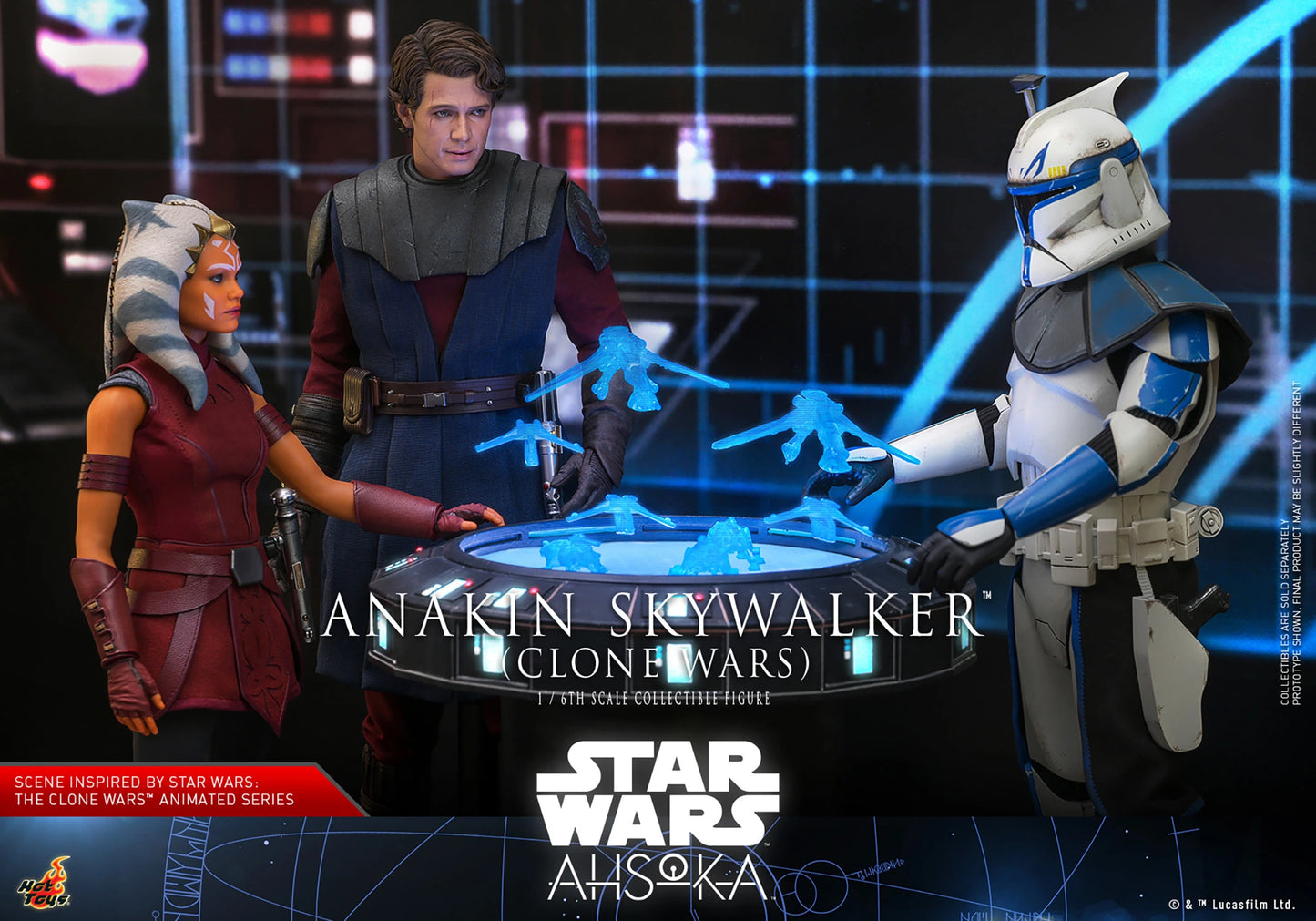 (Pre-Order) ANAKIN SKYWALKER™ (CLONE WARS) SIXTH SCALE