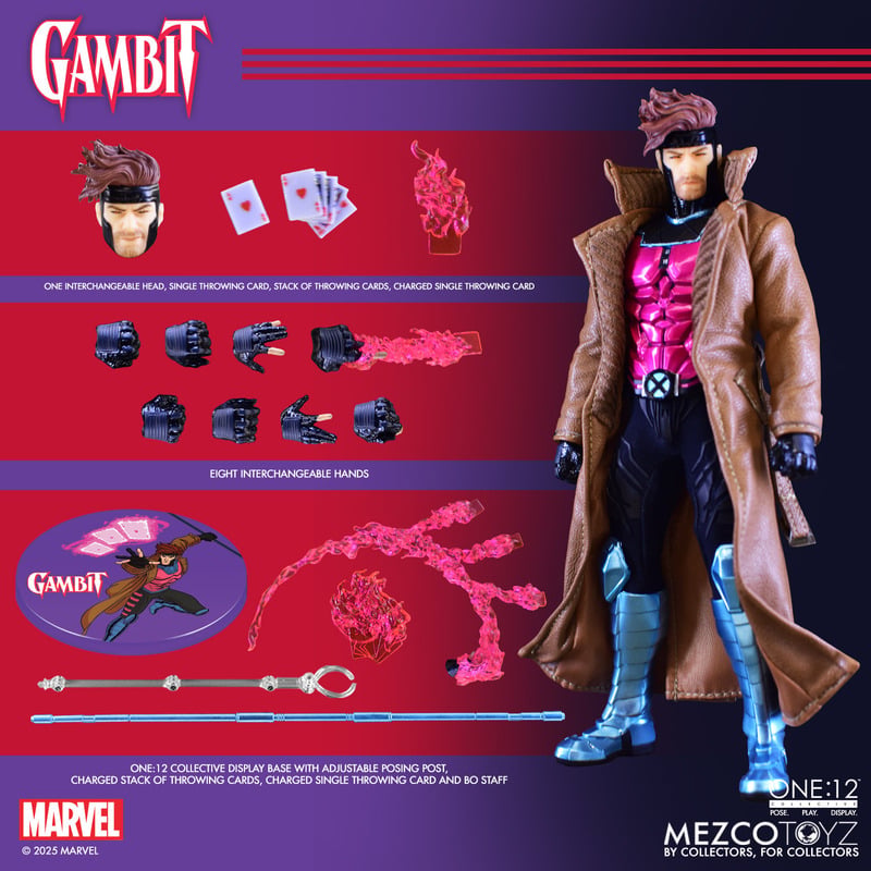 (PREORDER) X-Men Gambit One:12 Collective Action Figure