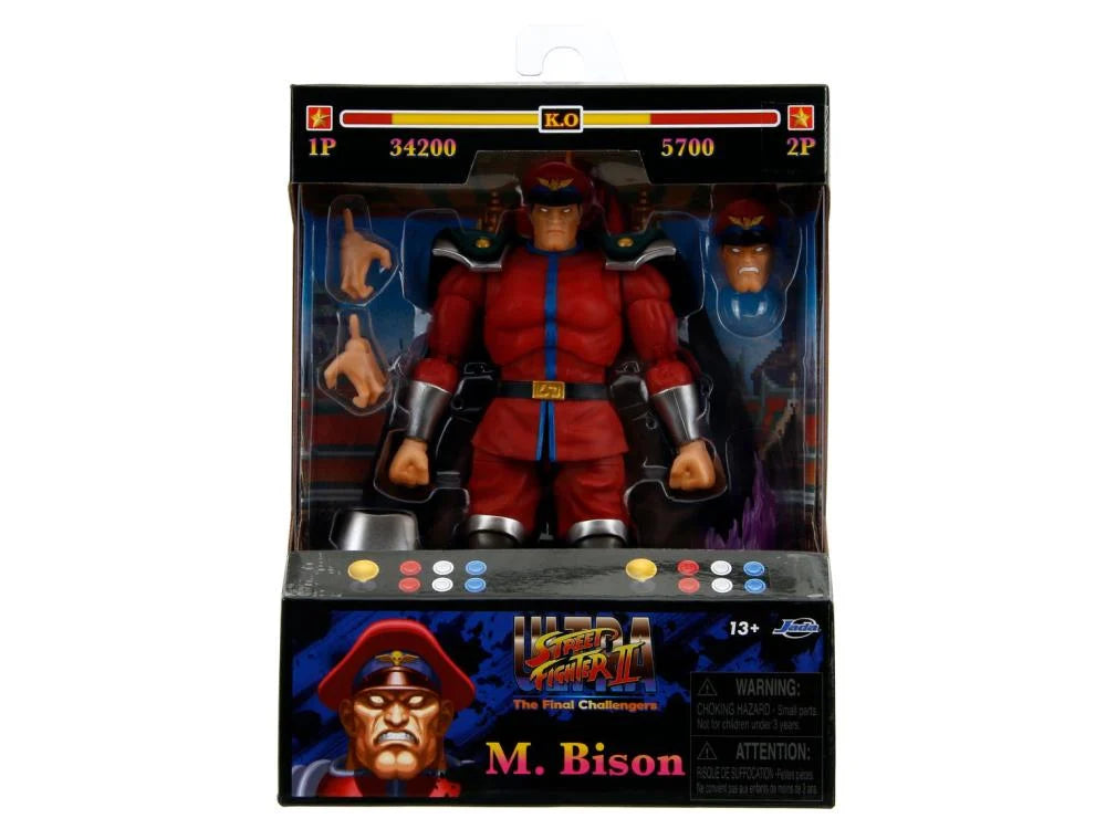 Street Fighter M. Bison 1/12 Scale Action Figure by Jada toys