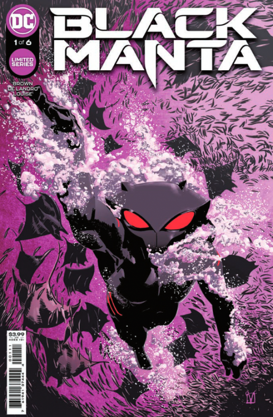 Black Manta #1 Cover A Valentine De Landro
