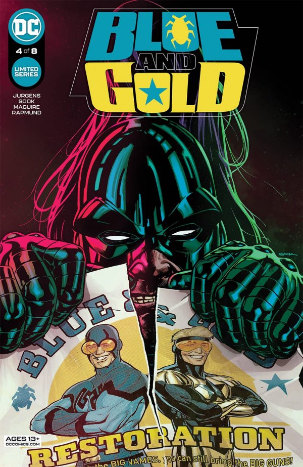 Blue and Gold #4 Cover A Ryan Sook