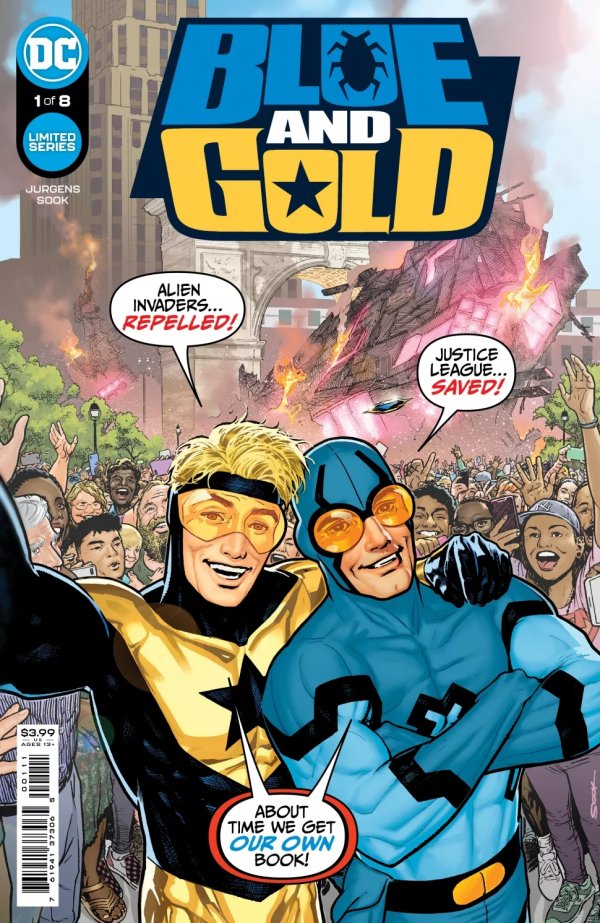 Blue and Gold #1 Cover A Ryan Sook